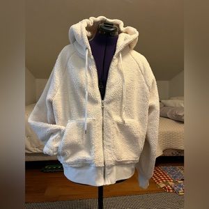 Gap zipper front hooded jacket XL